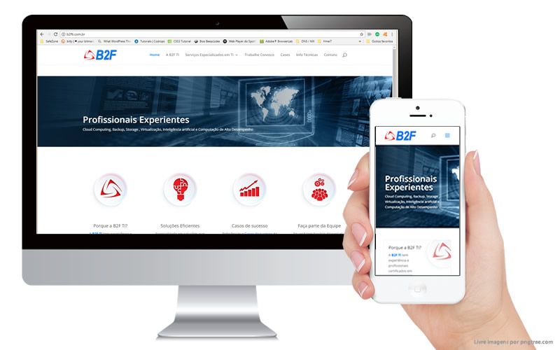 B2F TI - Site Responsive
